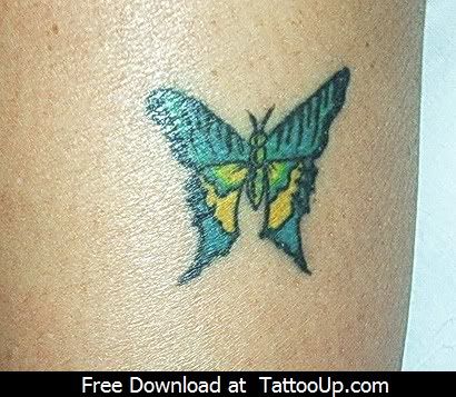 small butterfly tattoos. small butterfly tattoos Image