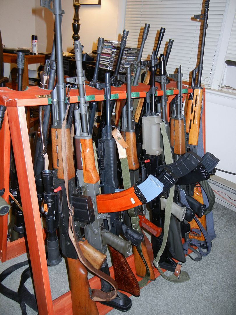 How do you display your Firearms Collection?
