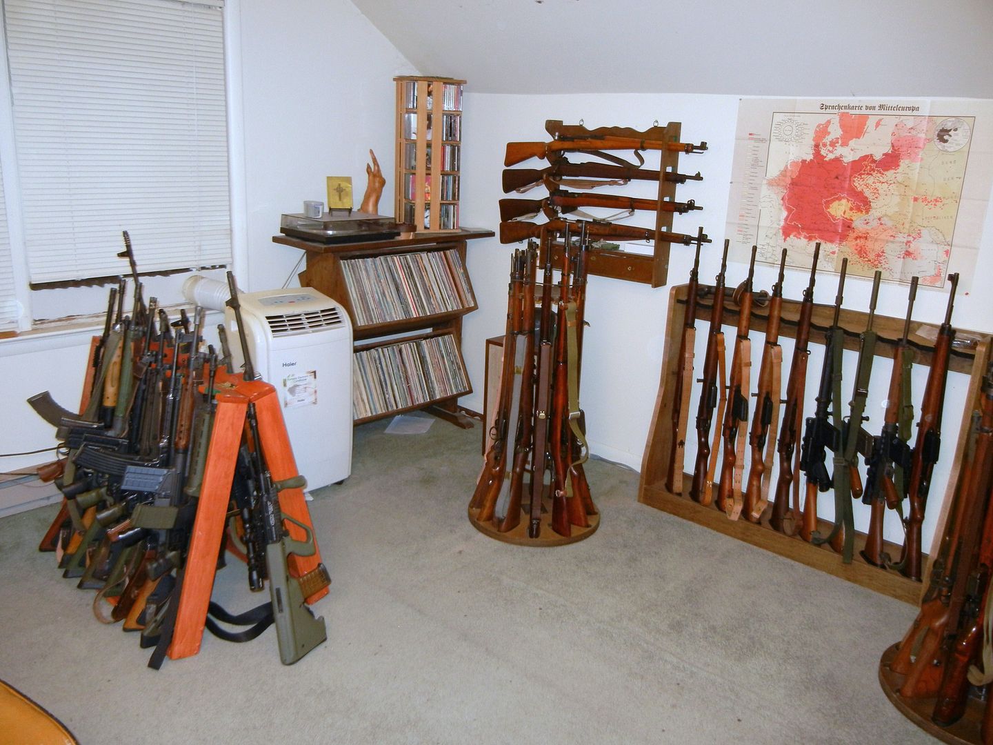 How do you display your Firearms Collection?