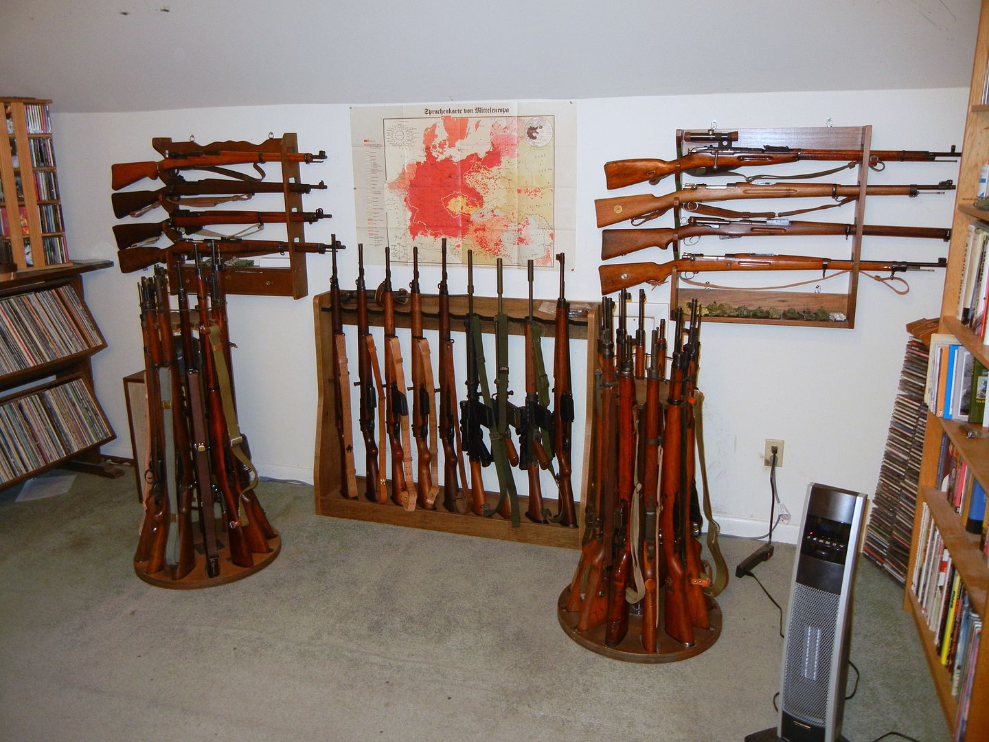 How do you display your Firearms Collection?