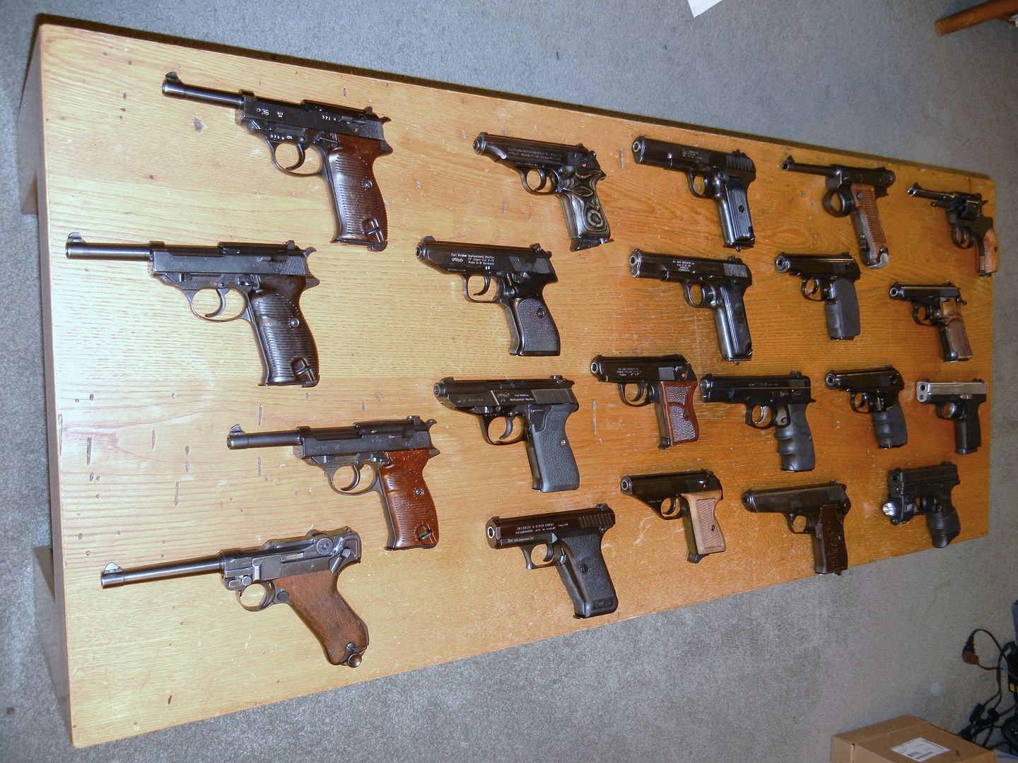 How do you display your Firearms Collection?