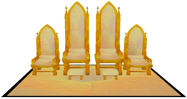 Golden Faerie Throne