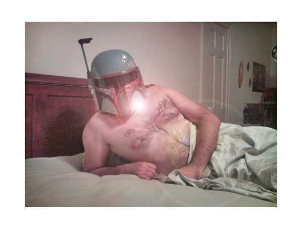 Topless Bobba Fett