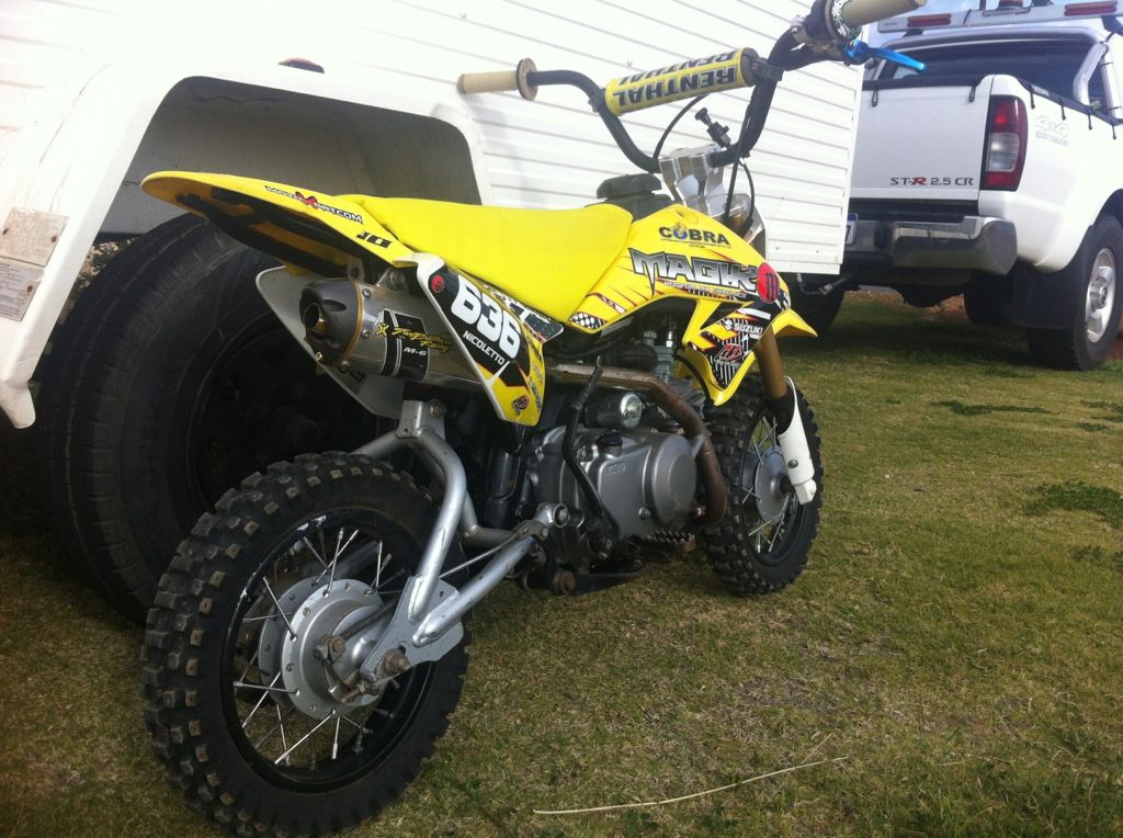 drz 70 pit bike
