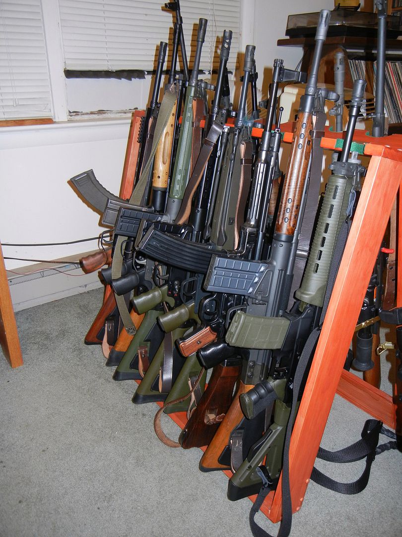 How do you display your Firearms Collection?