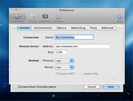 openvpn connect mac