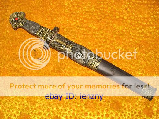 Vintage Tibetan Dagger Hunting Trip Knife Sword Sharp#032  