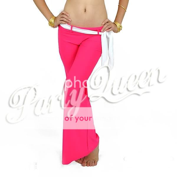 color Casual Wear Cotton Yoga Pants Latin Belly Dance  