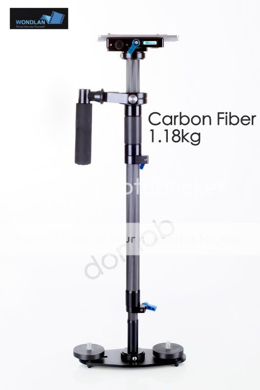   Shaped Carbon Fibre Steadycam Video Stabilizer 2011 *NEW*  