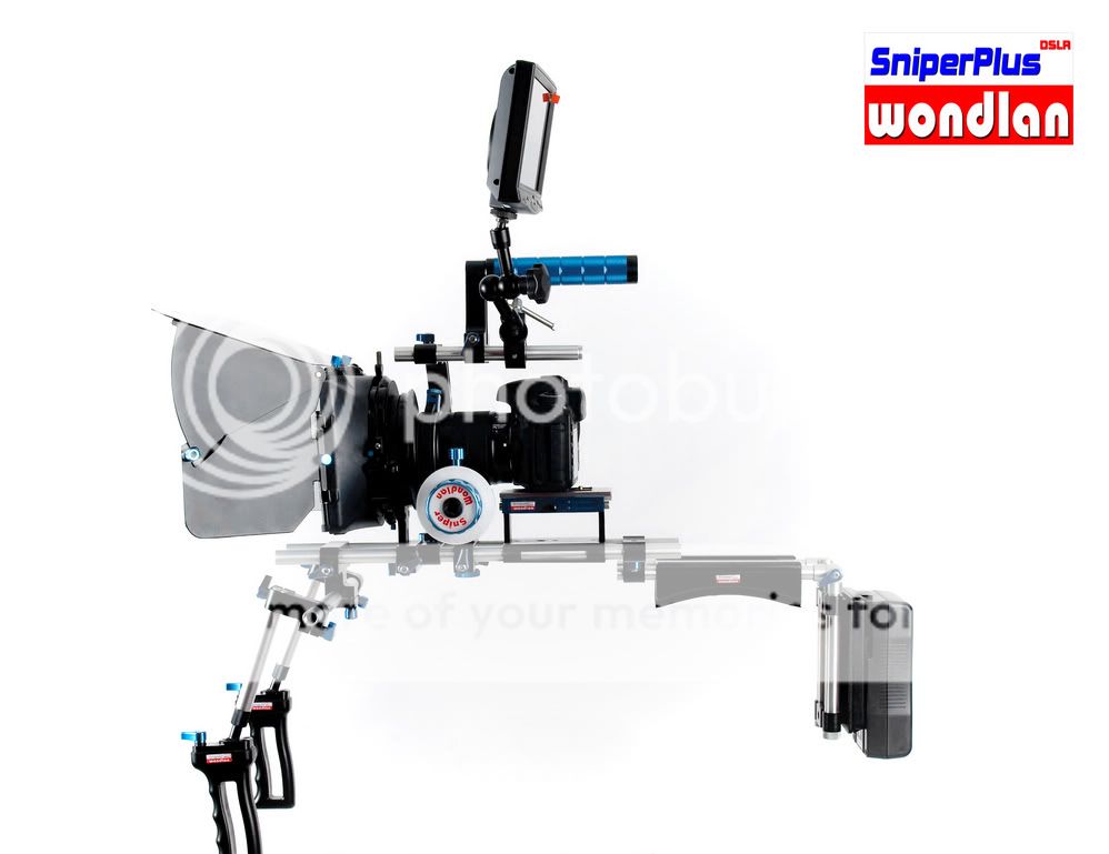 WONDLAN DSLR Rig Sniper PLUS Support System 2011 *NEW*  